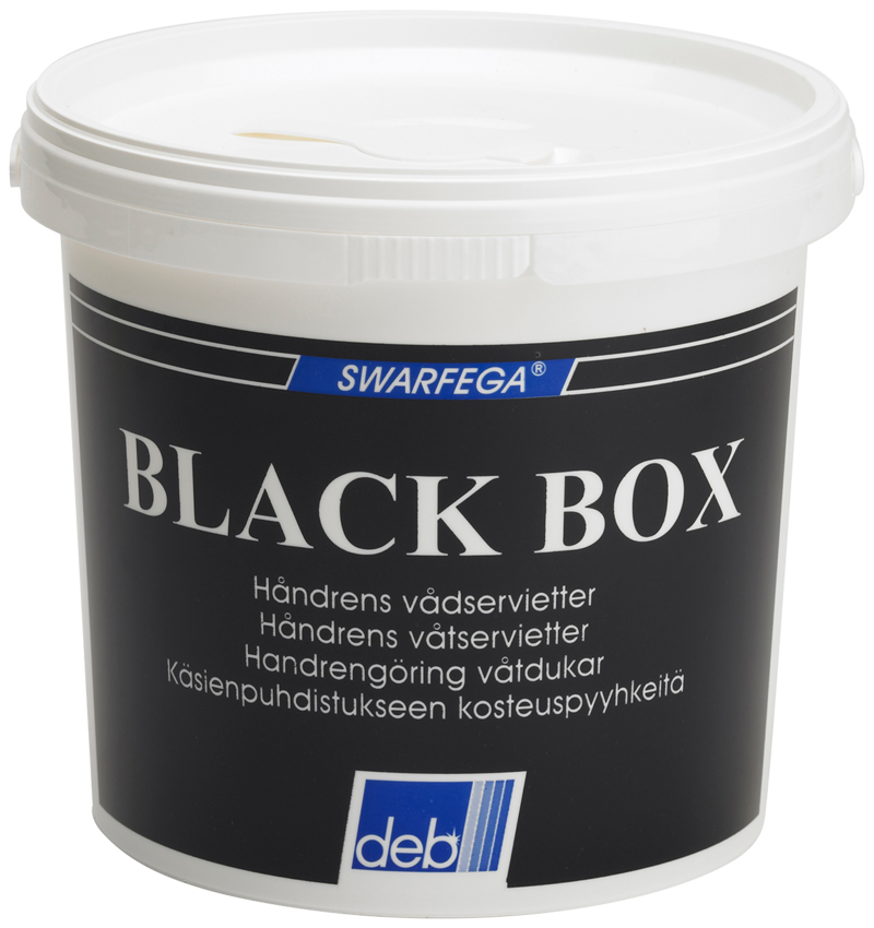 RENGÖRINGSDUK BLACK BOX 150 WIPES