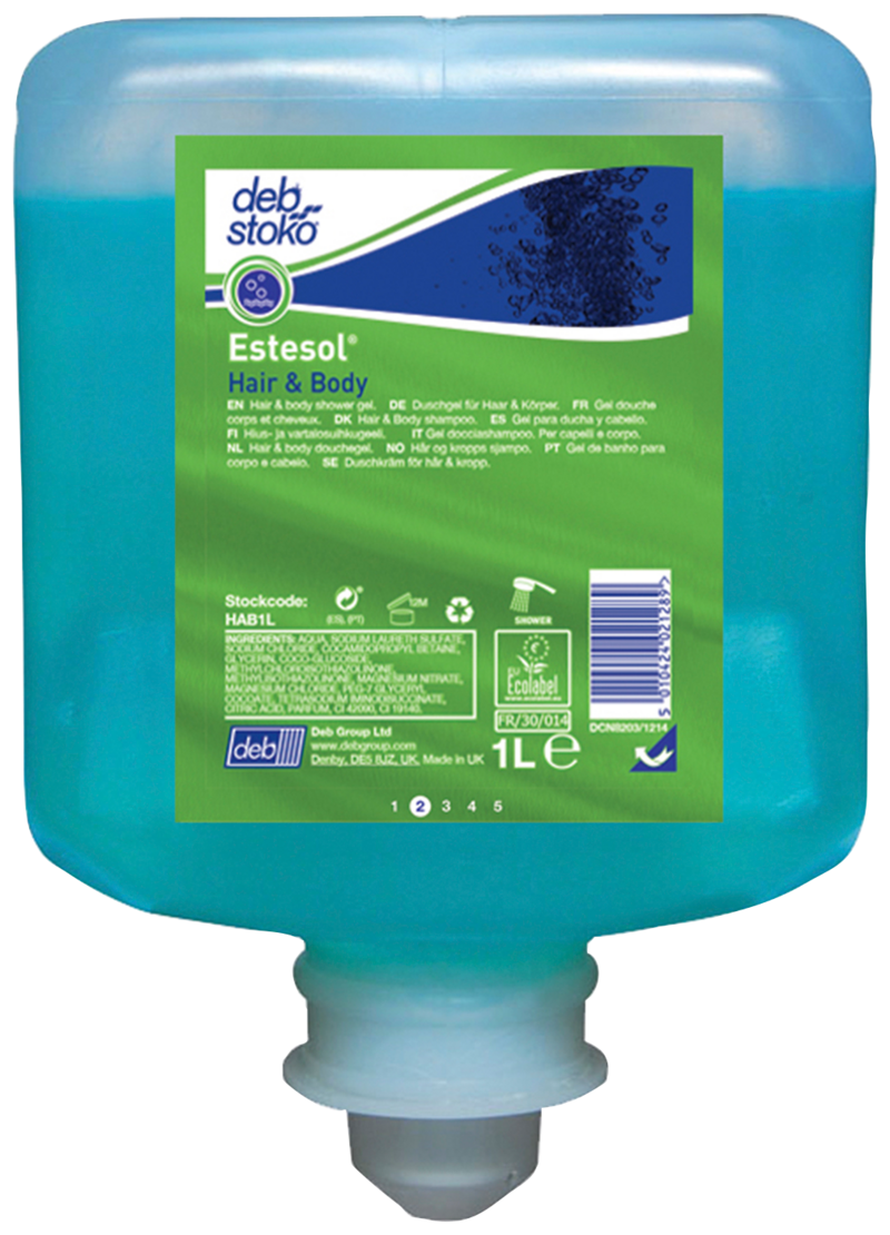 DUSCHTVÅL ESTESOL HAIR & BODY 1 L