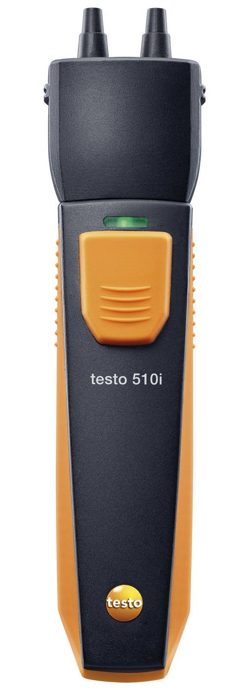 DIFFERENTIALTRYCKMÄTARE TESTO 510I MED BATTERI OCH PROTOKOLL