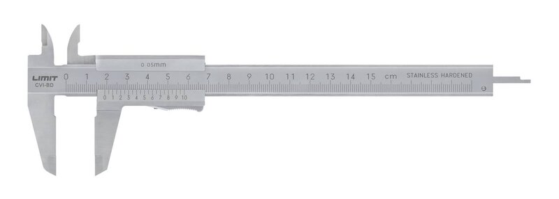 SKJUTMÅTT CVI STORA SIFFROR LIMIT 150 MM