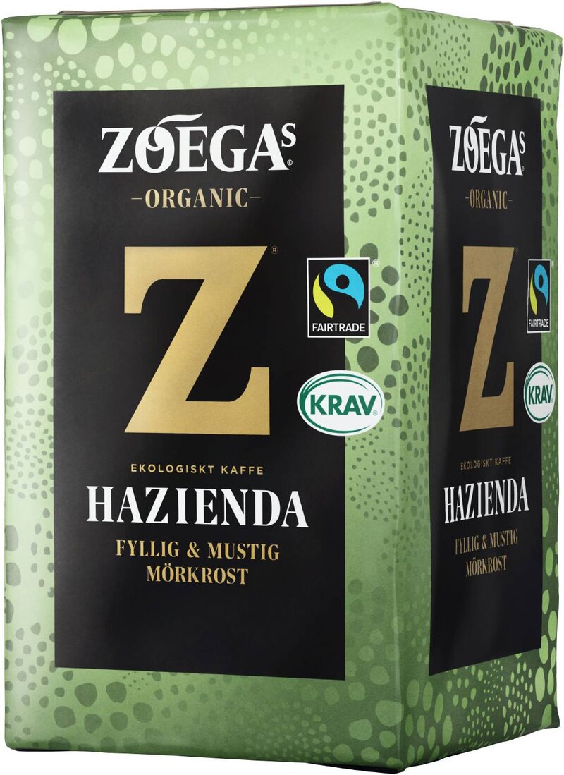 KAFFE HAZIENDA ZOEGAS KRAVMÄRKT FAIRTRADE 0,45KG