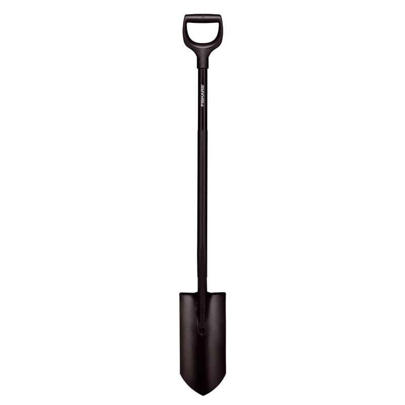 DRÄNERINGSSPADE ERGONOMIC PRO FISKARS SVART