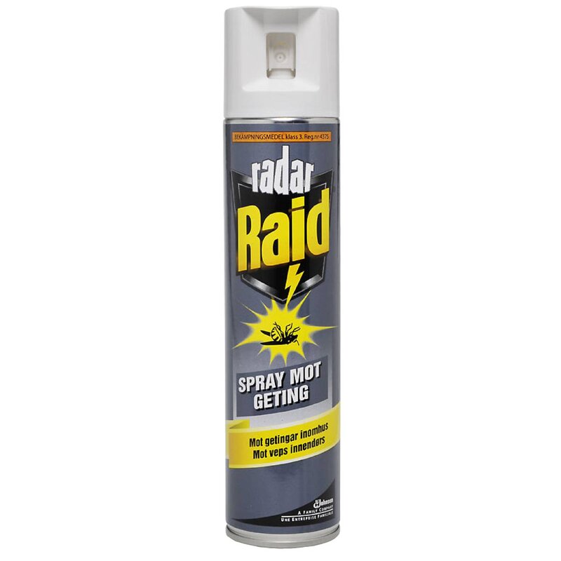 INSEKTSSPRAY RAID BY RADAR MOT GETING 300ML