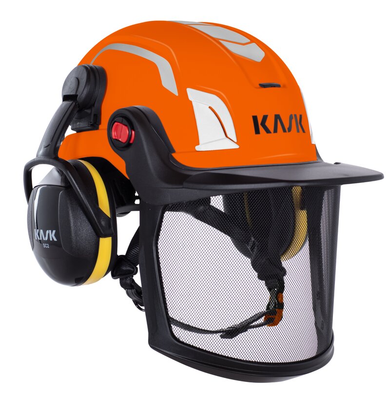 HJÄLM ZENITH X AIR COMBO KASK ORANGE