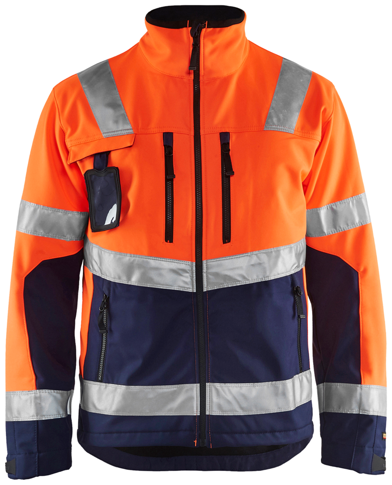 JACKA 49002517 BLÅKLÄDER ORANGE/MARINBLÅ M