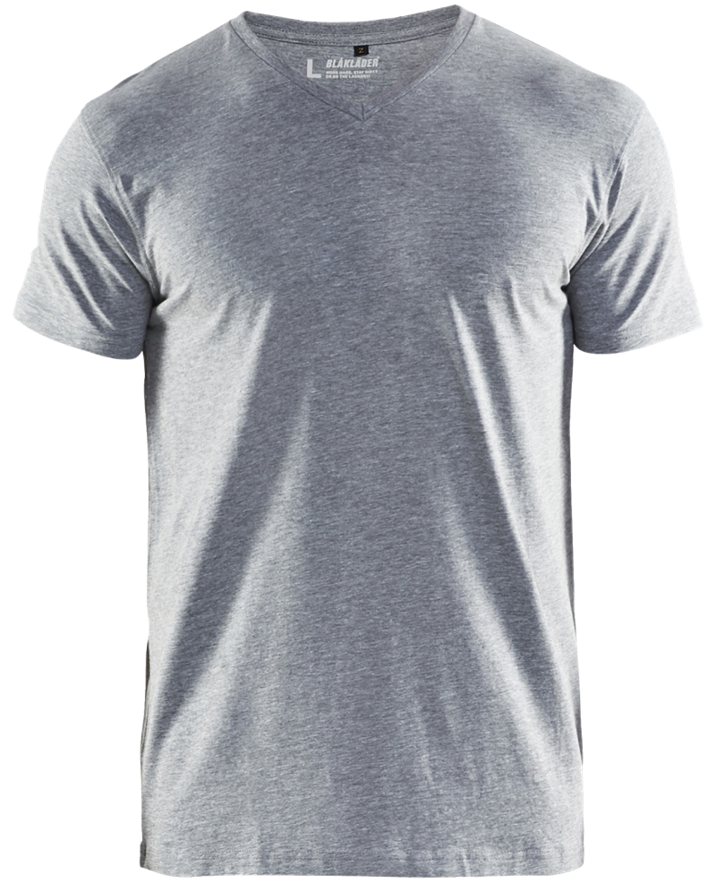 T-SHIRT 33601059 BLÅKLÄDER GRÅMELERAD XS