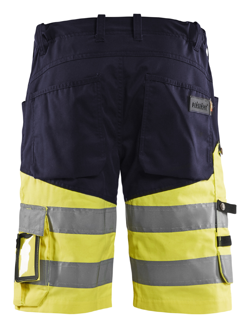 SHORTS 15411811 BLÅKLÄDER MARINBLÅ/GUL C44