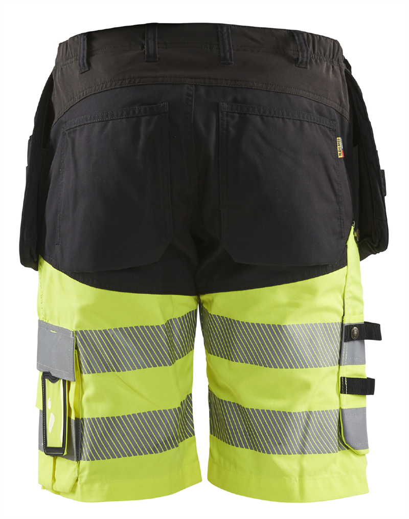 SHORTS 15961811 BLÅKLÄDER SVART/VARSELGUL C44